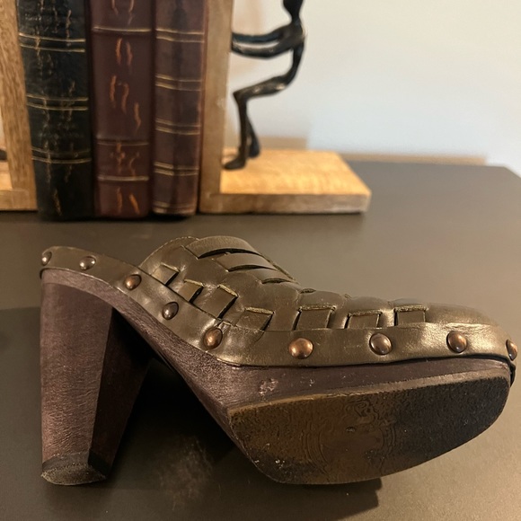 Preloved NINE WEST Vintage American Collection Evergreen Olive Green Khak - Picture 6 of 16